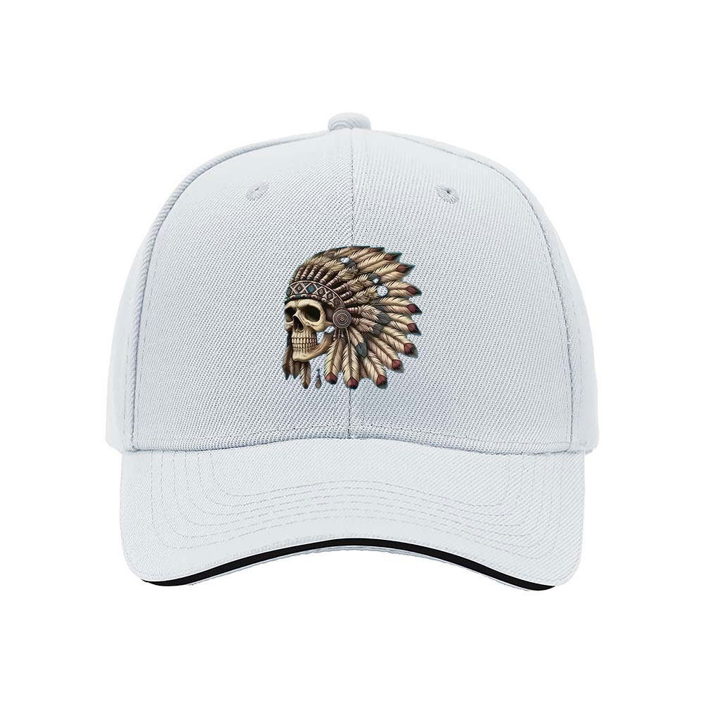 Skull Headdress Men's Baseball Cap Gift Fashion Hat - Image 5