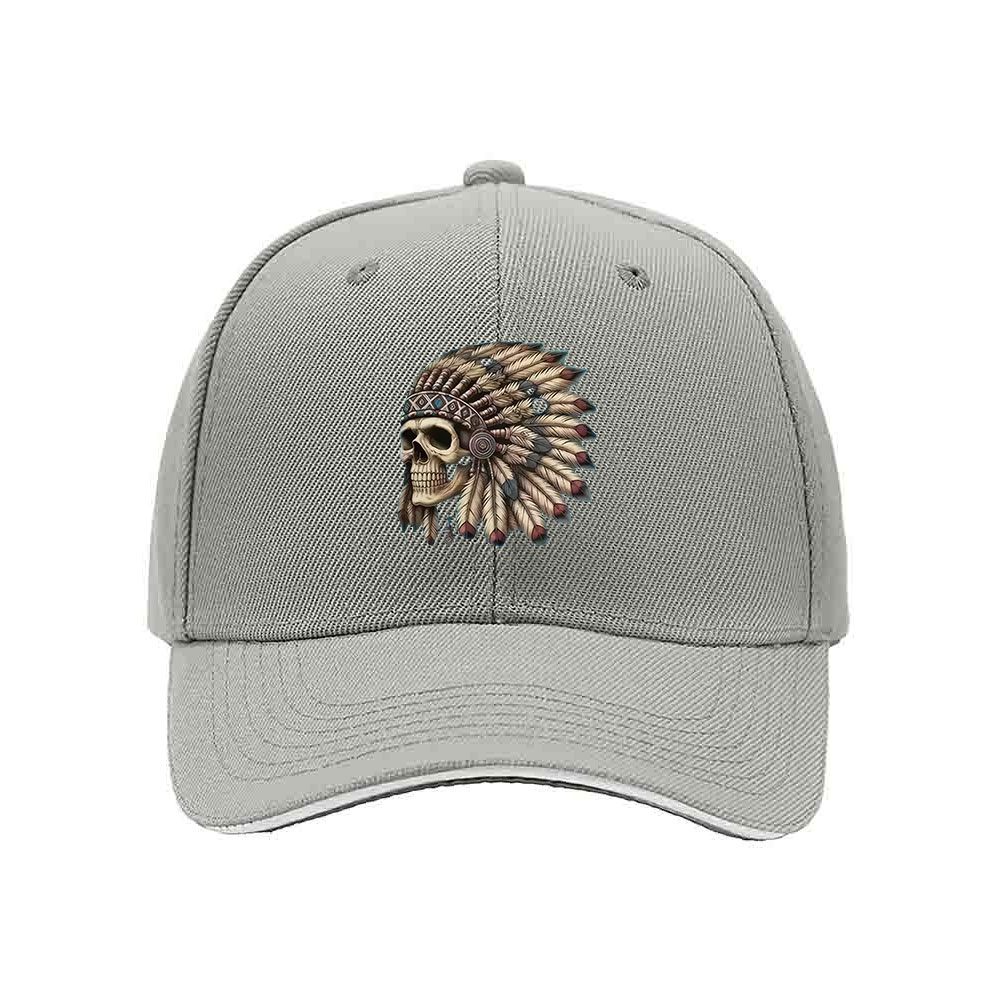 Skull Headdress Men's Baseball Cap Gift Fashion Hat - Image 7