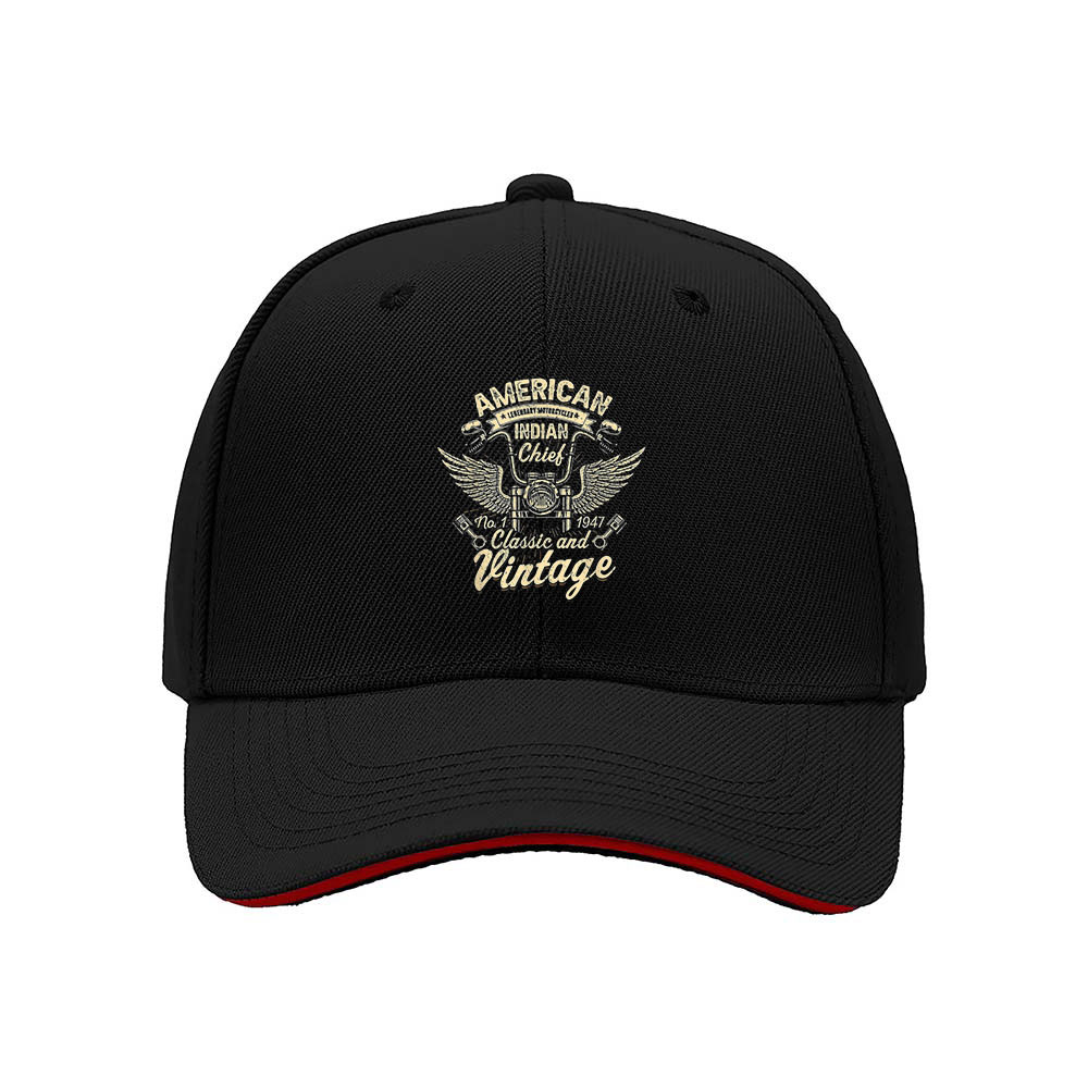 American Indian Chief Vintage Men's Baseball Cap Classic Gift