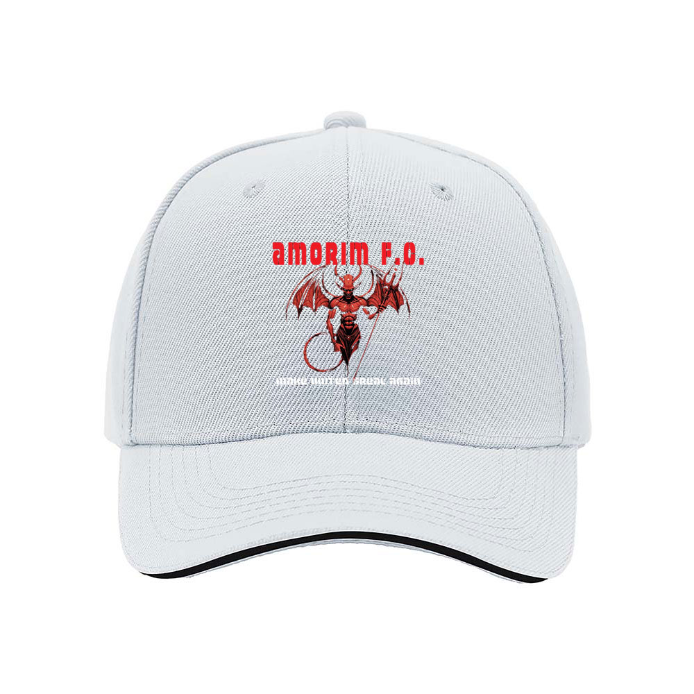 Amorim FC Devil Logo Baseball Cap Men Women Gift Fashion Hat - Image 5