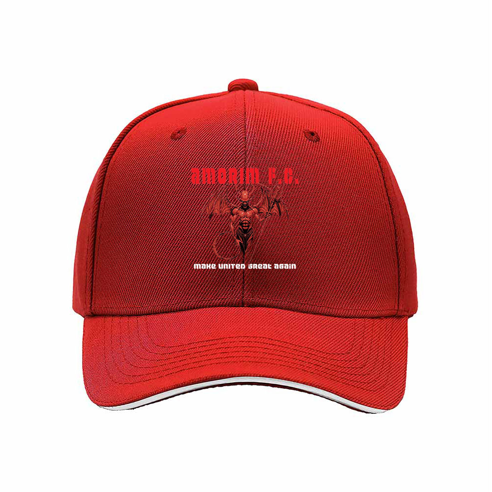 Amorim FC Devil Logo Baseball Cap Men Women Gift Fashion Hat - Image 6