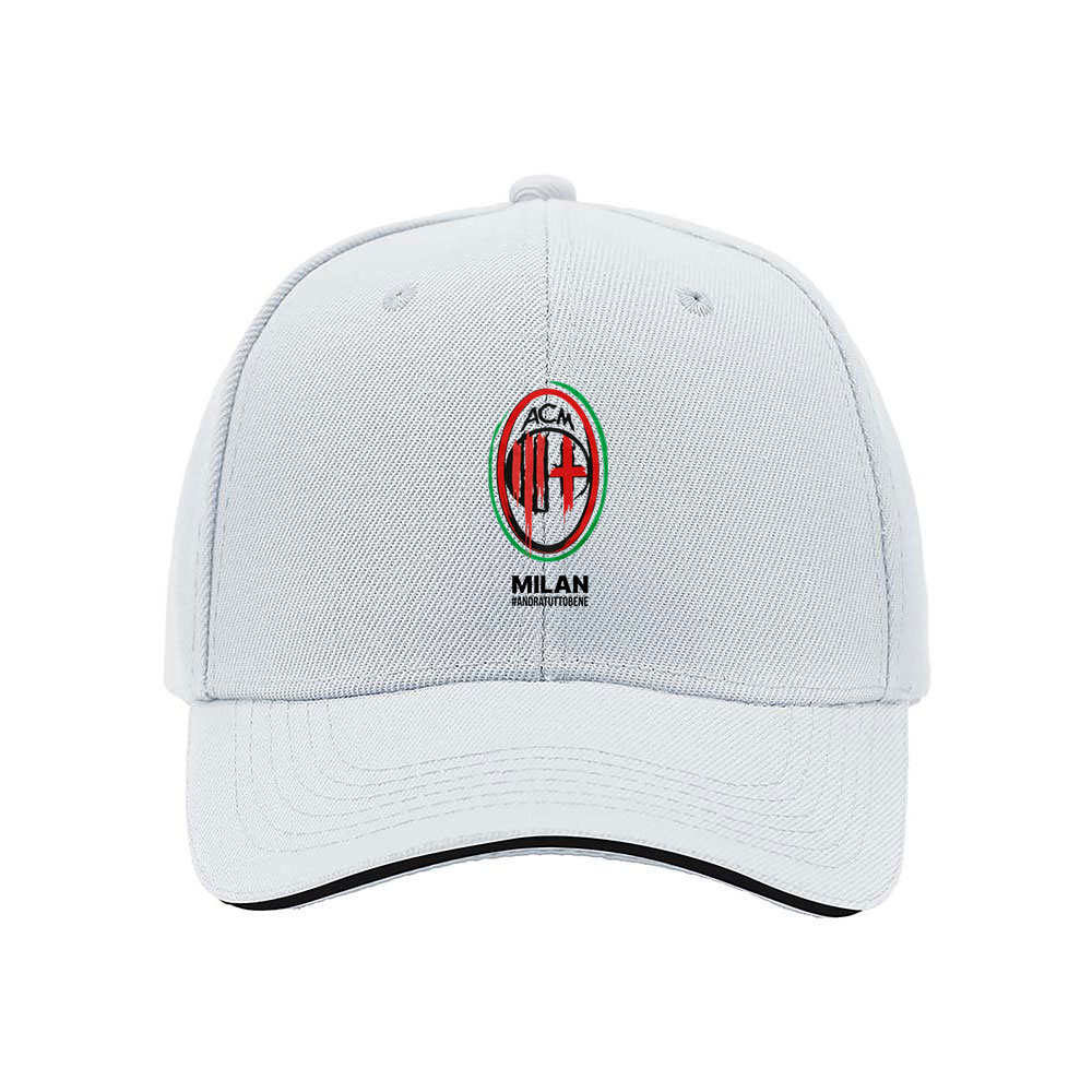 AC Milan Logo Baseball Cap Men's Women's Fashion Gift Hat - Image 5
