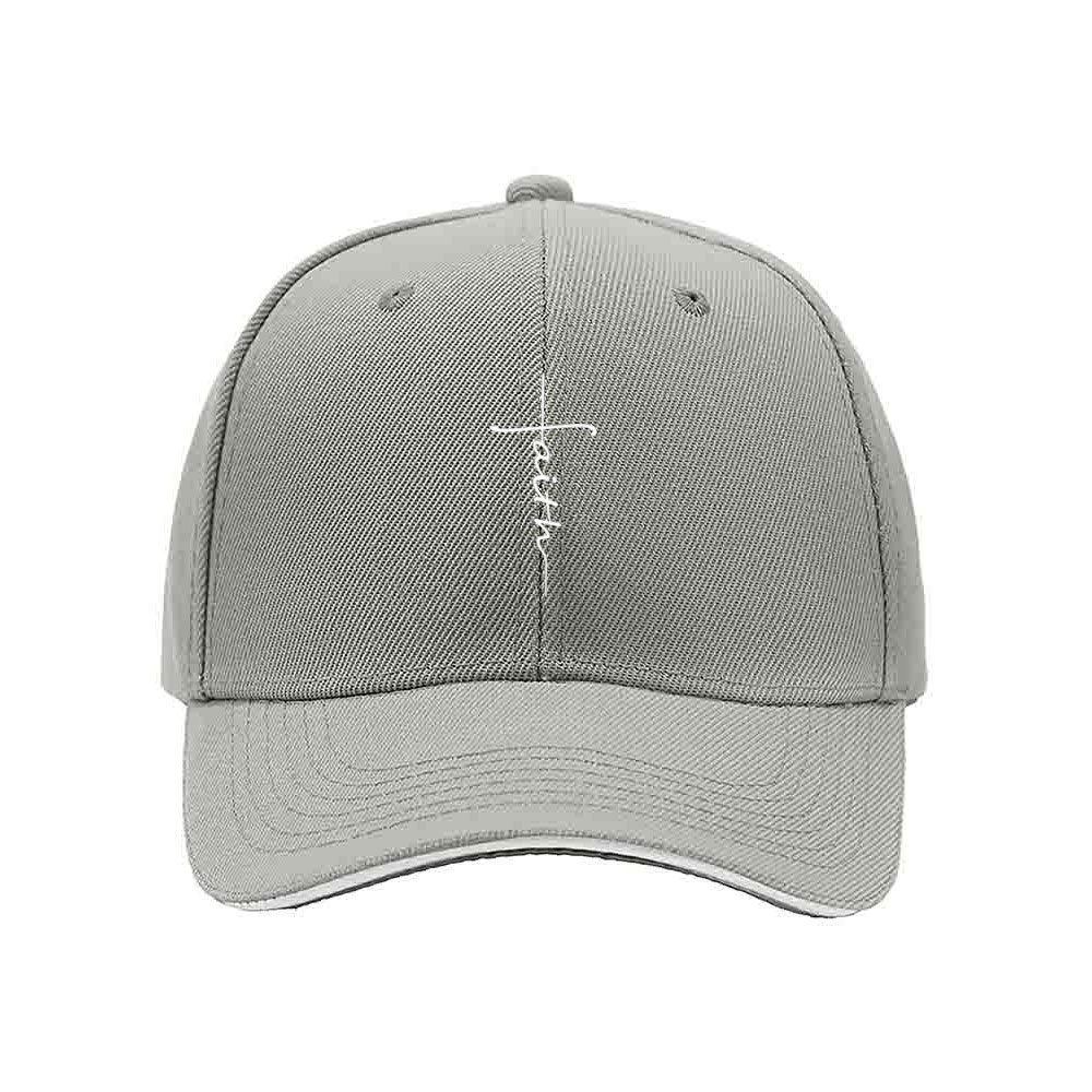 Faith Cross Embroidered Baseball Cap for Men Women Gift Wear - Image 7