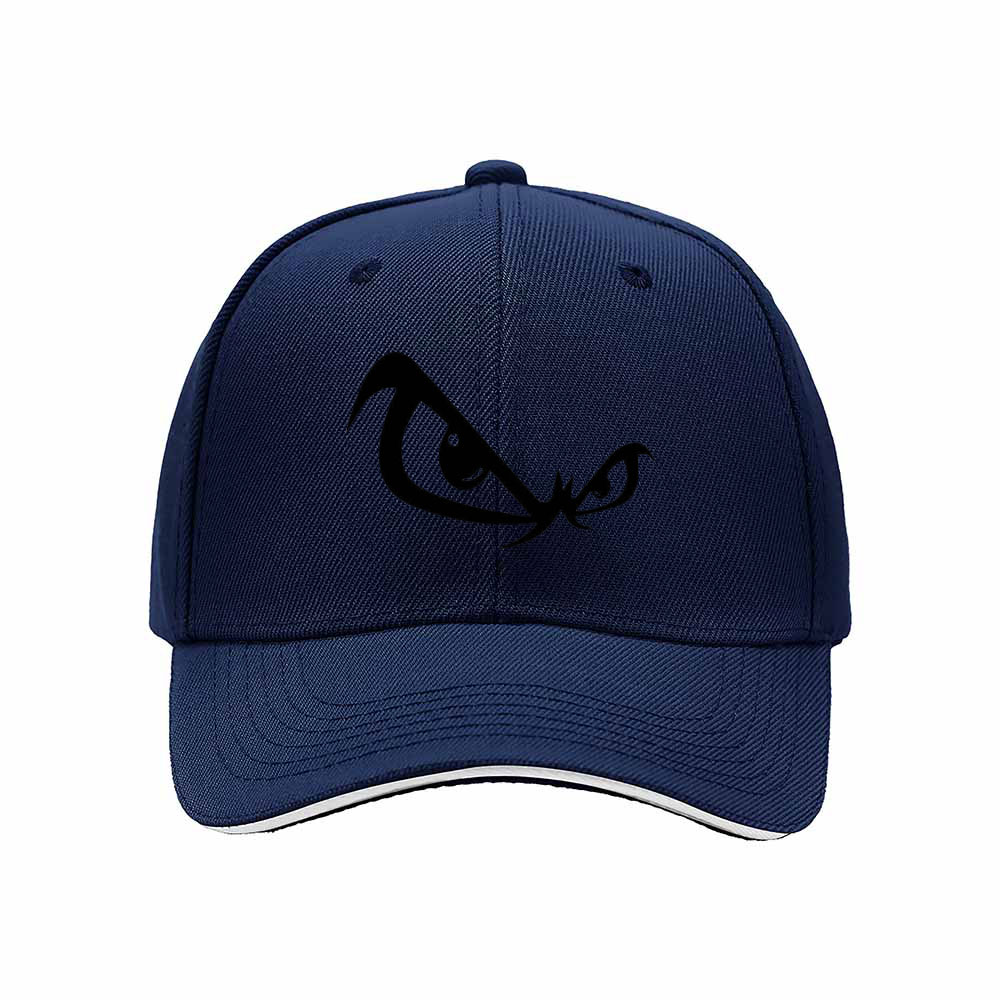 Black Angry Eye Print Baseball Cap for Men Women Casual Gift Hat - Image 2