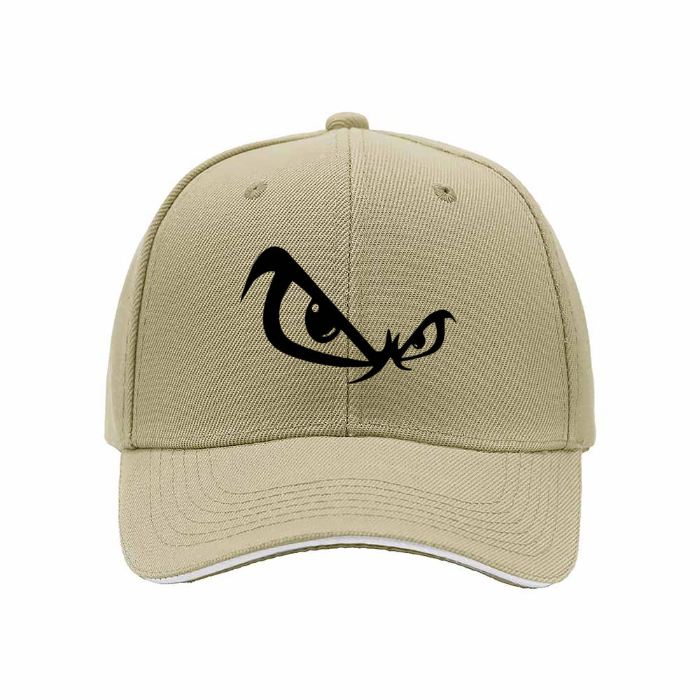 Black Angry Eye Print Baseball Cap for Men Women Casual Gift Hat - Image 4