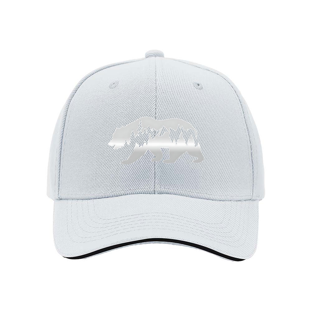 Bear Mountain Forest Mens Baseball Cap Gift Outdoor Adventure - Image 5