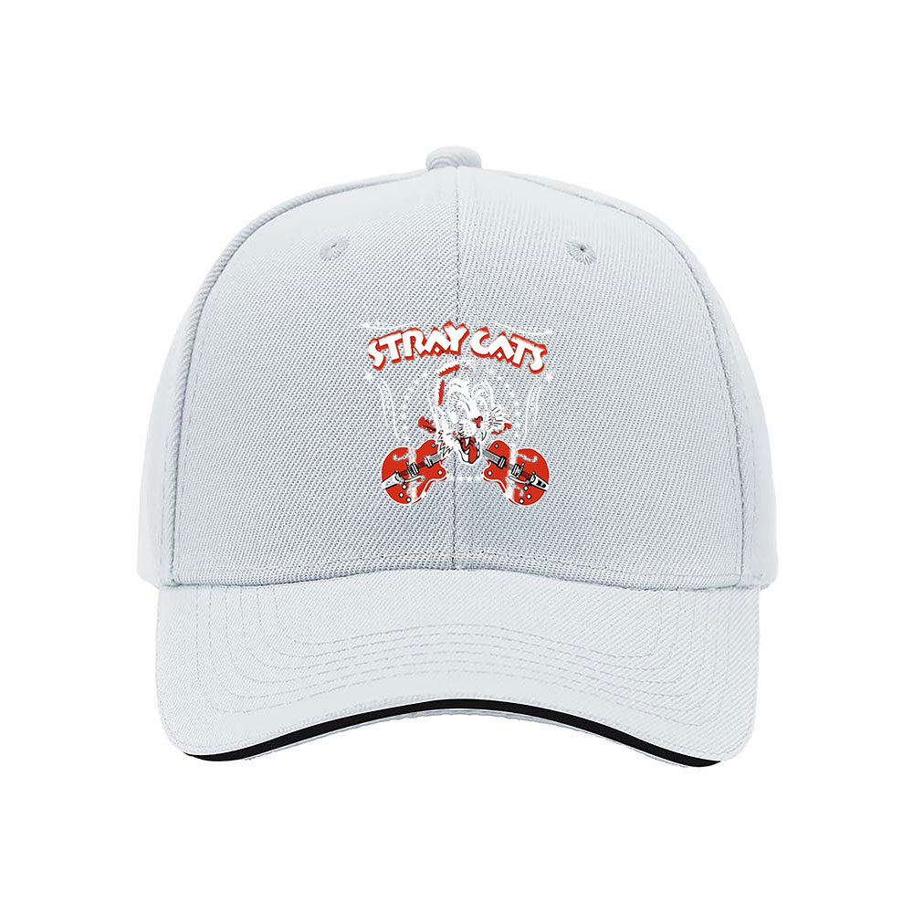 Stray Cats Logo Men's Baseball Cap Rockabilly Gift Hat - Image 5