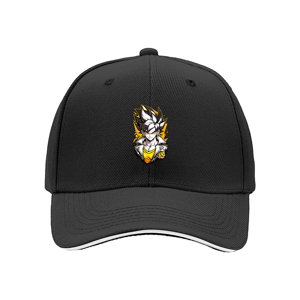 Dragon Ball Super Saiyan Cap Men's Baseball Hat Gift for Fans - Image 3