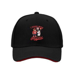 I Stand With Harvard Baseball Cap Men's Women's Gift Hat