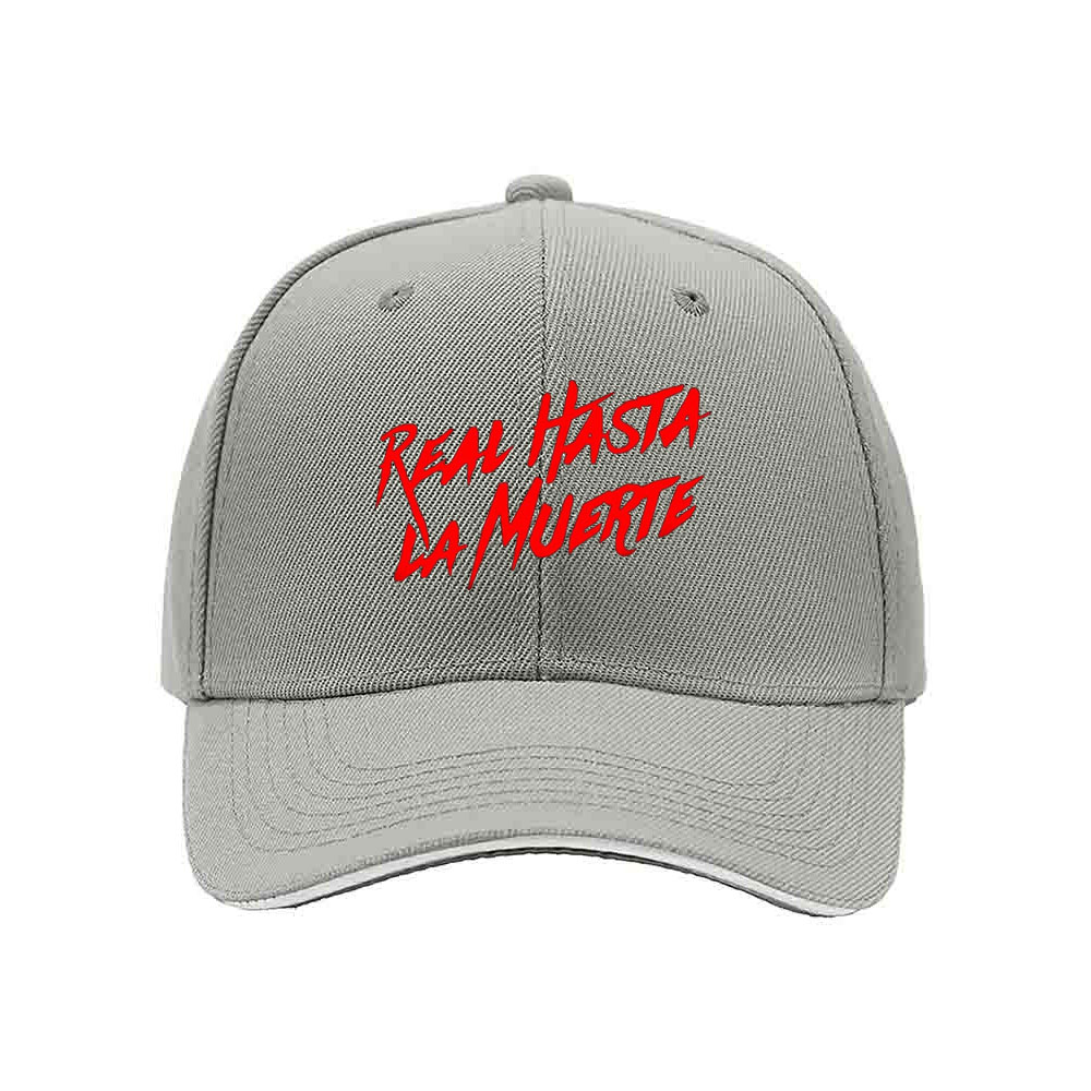 Real Hasta La Muerte Men's Baseball Cap Black Red Embroidered Hat Gift - Image 7