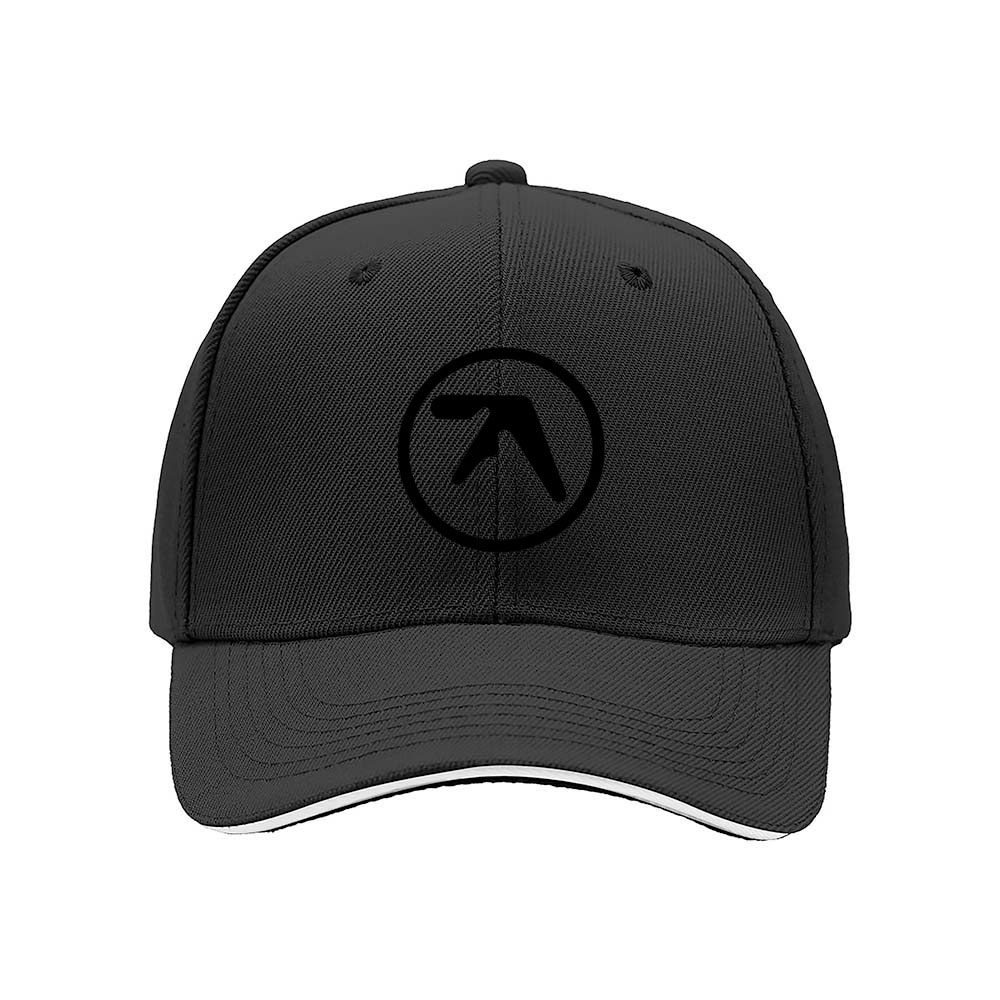 Black Men's Baseball Cap with Logo Red Trim Gift for Sports Fans - Image 3
