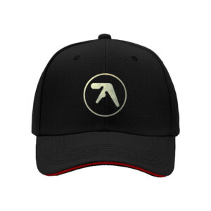 Black Baseball Cap with Gold Logo Men's Women's Casual Gift Hat