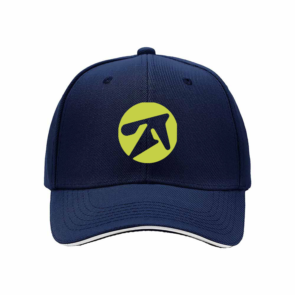 Black Baseball Cap with Green Logo Men's Women's Adjustable Hat Gift for Outdoor Activities - Image 2