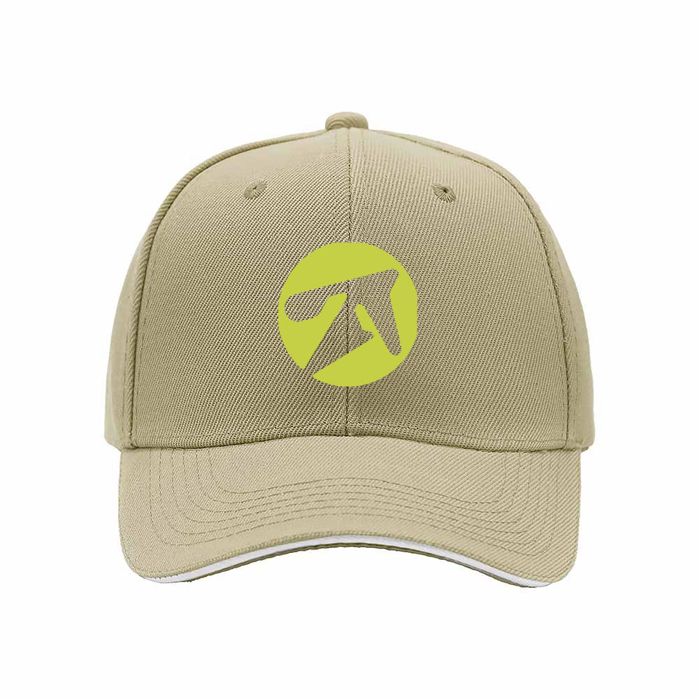 Black Baseball Cap with Green Logo Men's Women's Adjustable Hat Gift for Outdoor Activities - Image 4