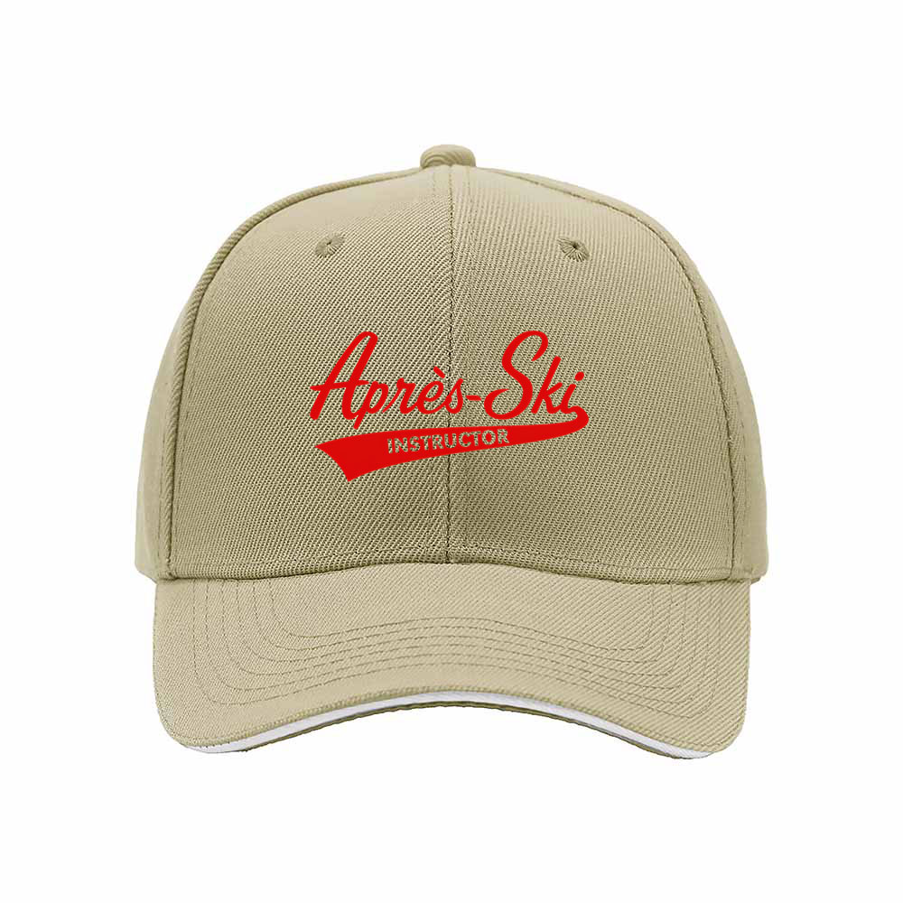 Apres Ski Instructor Baseball Cap Men Women Gift Winter Sport Hat - Image 4