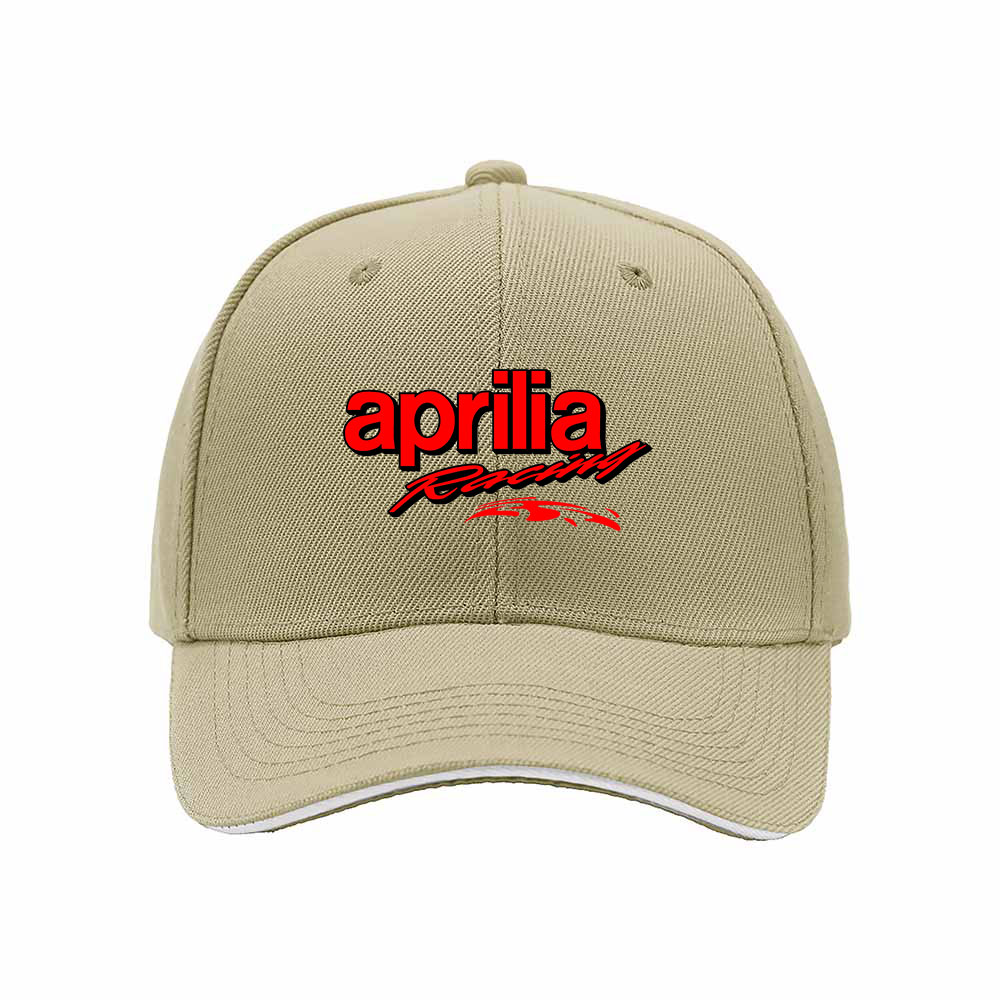 Aprilia Racing Logo Men's Baseball Cap Black Red Embroidered Hat Gift - Image 4