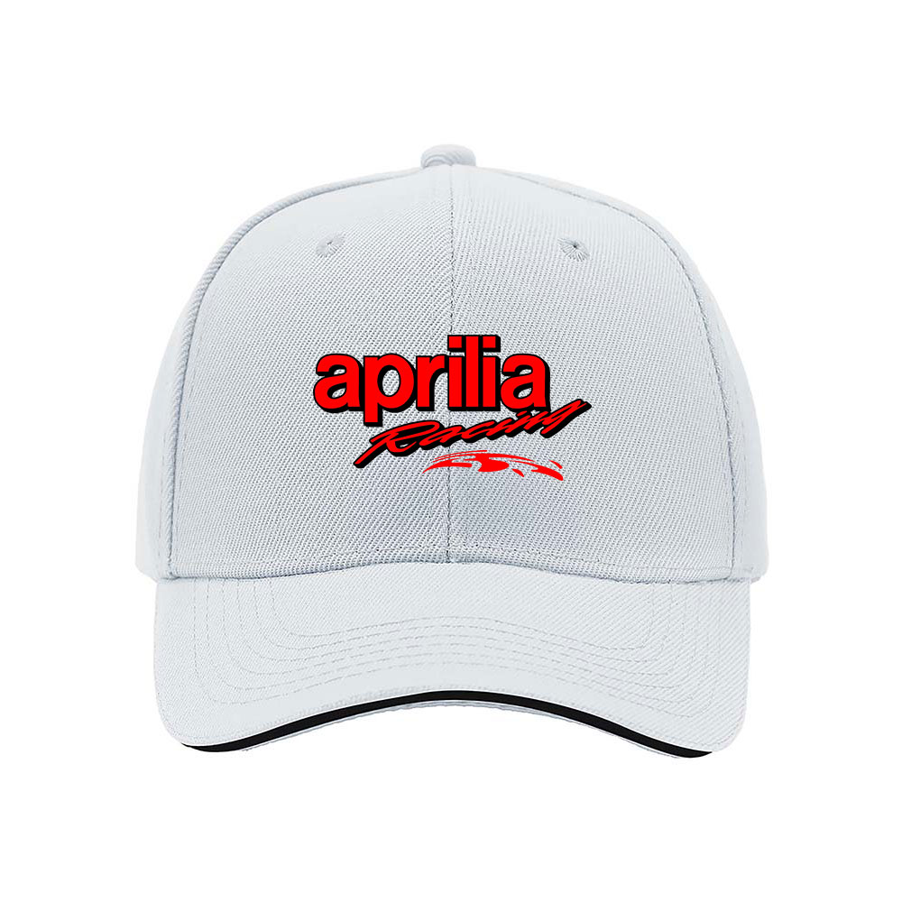 Aprilia Racing Logo Men's Baseball Cap Black Red Embroidered Hat Gift - Image 5
