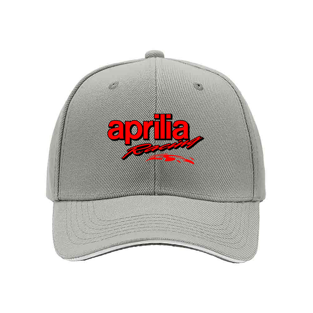 Aprilia Racing Logo Men's Baseball Cap Black Red Embroidered Hat Gift - Image 7