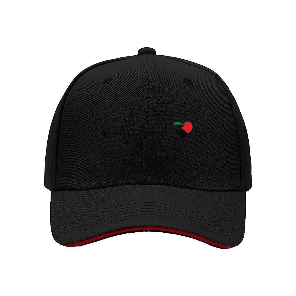 Heartbeat Design Baseball Cap for Men Women Gift Fashion Hat