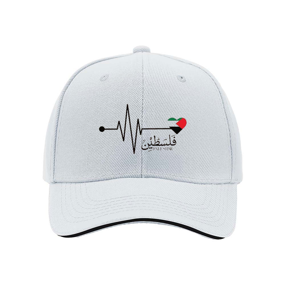 Heartbeat Design Baseball Cap for Men Women Gift Fashion Hat - Image 5
