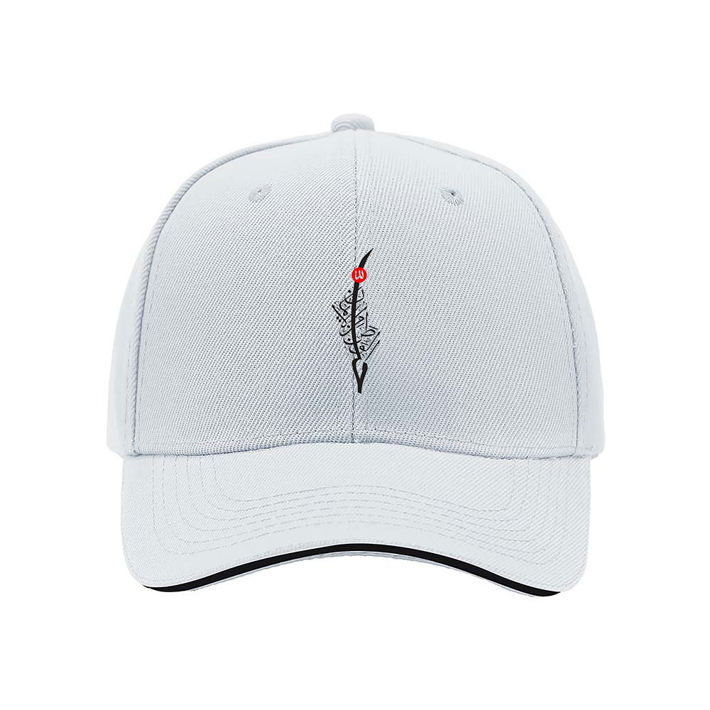 Black Baseball Cap with Red Trim Men's Women's Casual Hat Gift for Outdoor Activities - Image 5