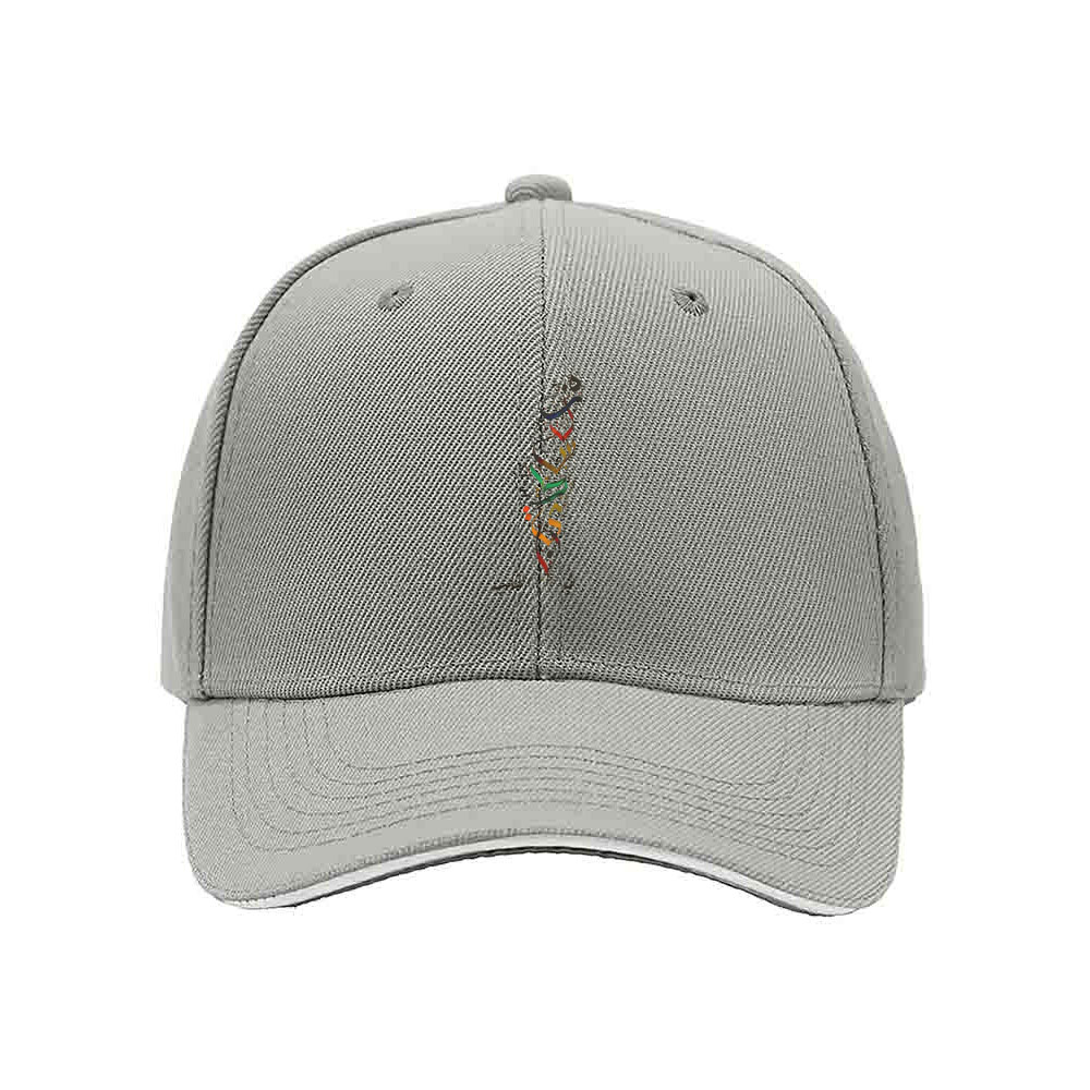 Rainbow Embroidered Men's Baseball Cap Gift for Pride Fashion - Image 7