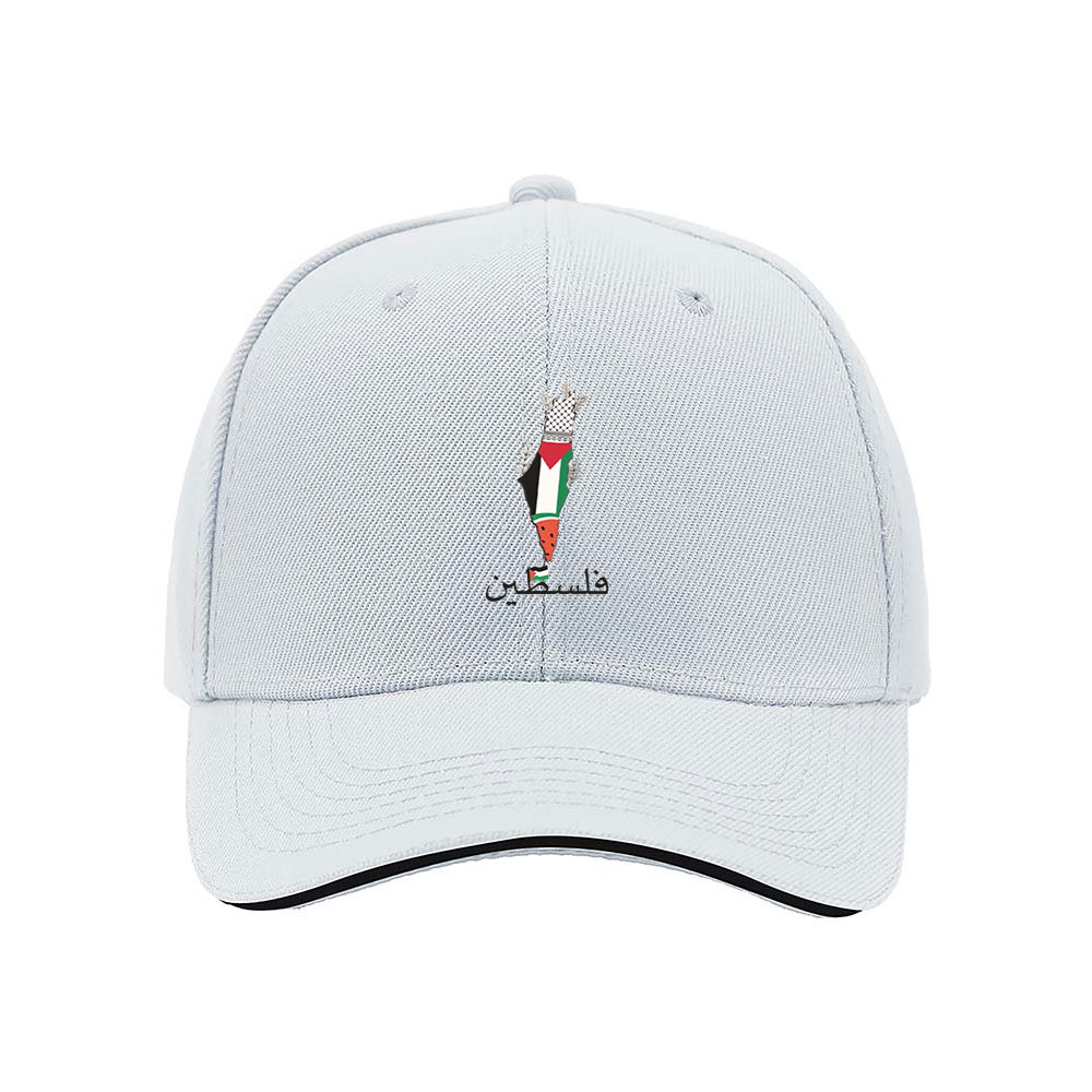 Palestine Map Flag Cap Men's Women's Baseball Hat Gift - Image 5