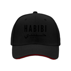 Habibi Arabic Print Men's Baseball Cap Gift Fashion Hat