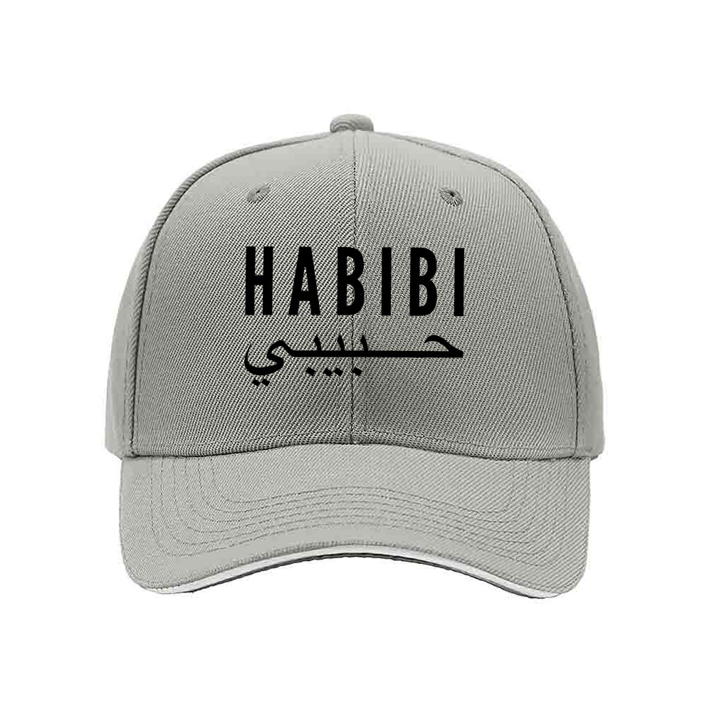Habibi Arabic Print Men's Baseball Cap Gift Fashion Hat - Image 7