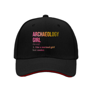 Archaeology Girl Baseball Cap for Women Men Gift Hat