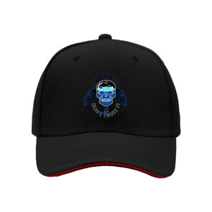 Blue Skull Wings Men's Baseball Cap Cool Gift for Him
