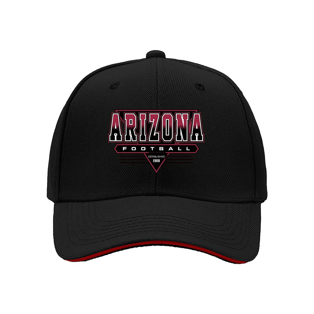Arizona Football Men's Baseball Cap Black Red Sport Gift Hat