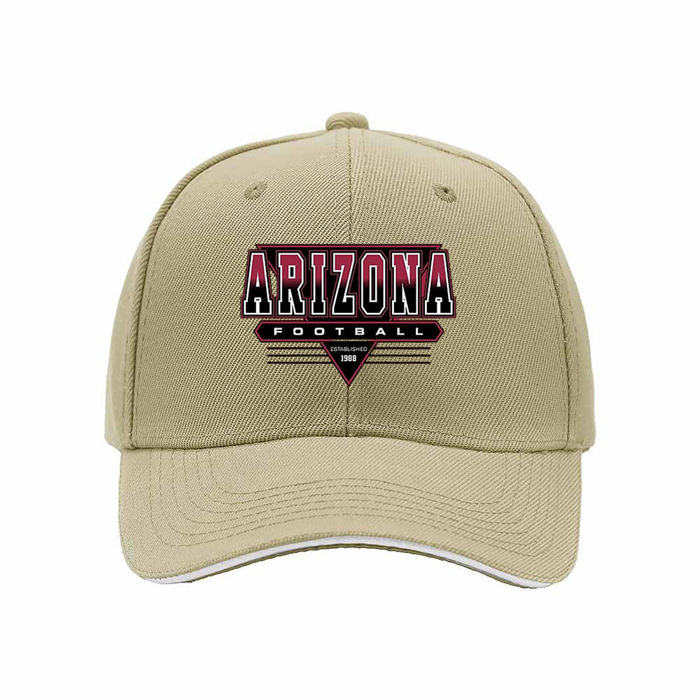 Arizona Football Men's Baseball Cap Black Red Sport Gift Hat - Image 4