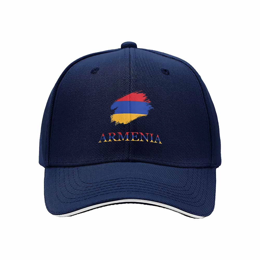 Armenia Flag Men's Baseball Cap Gift for Travel Fans - Image 2