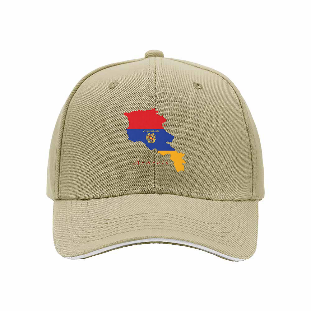Armenia Map Flag Cap Men Women Baseball Hat Gift - Image 4