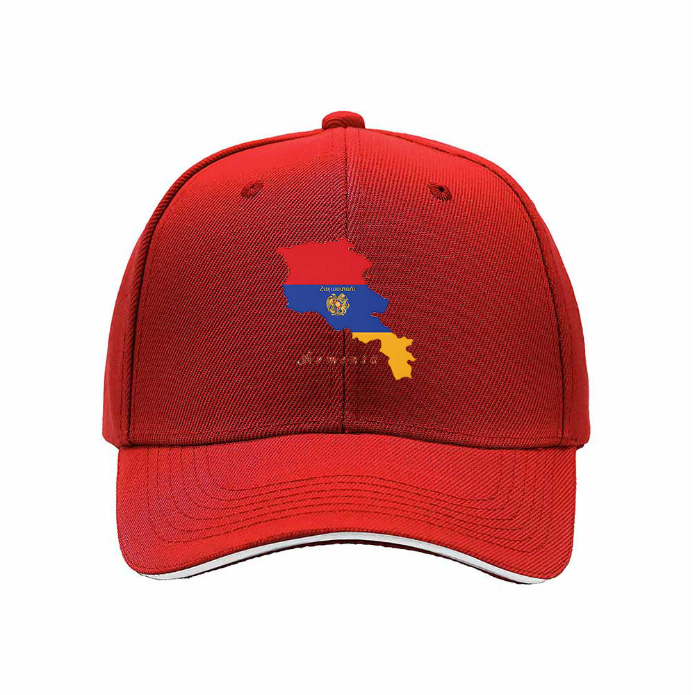 Armenia Map Flag Cap Men Women Baseball Hat Gift - Image 6