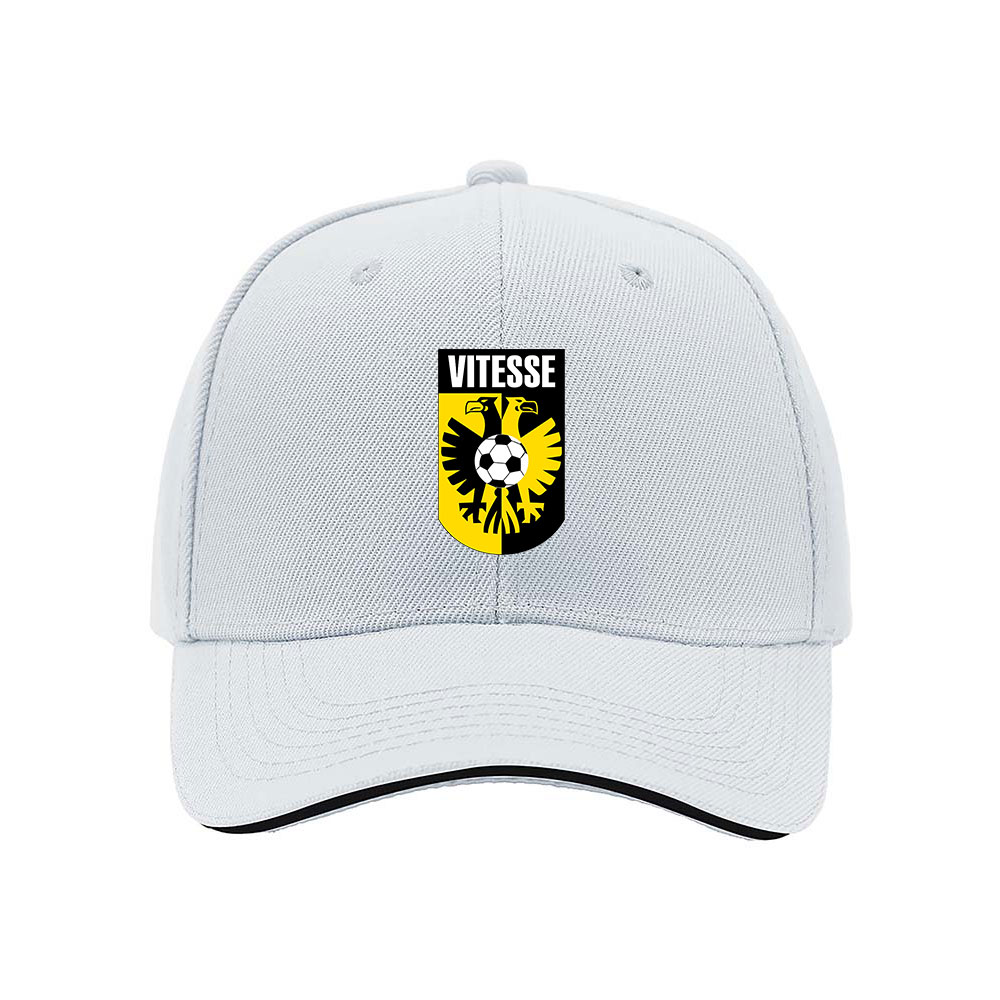 Vitesse Football Club Men's Baseball Cap Black Yellow Logo Gift - Image 5