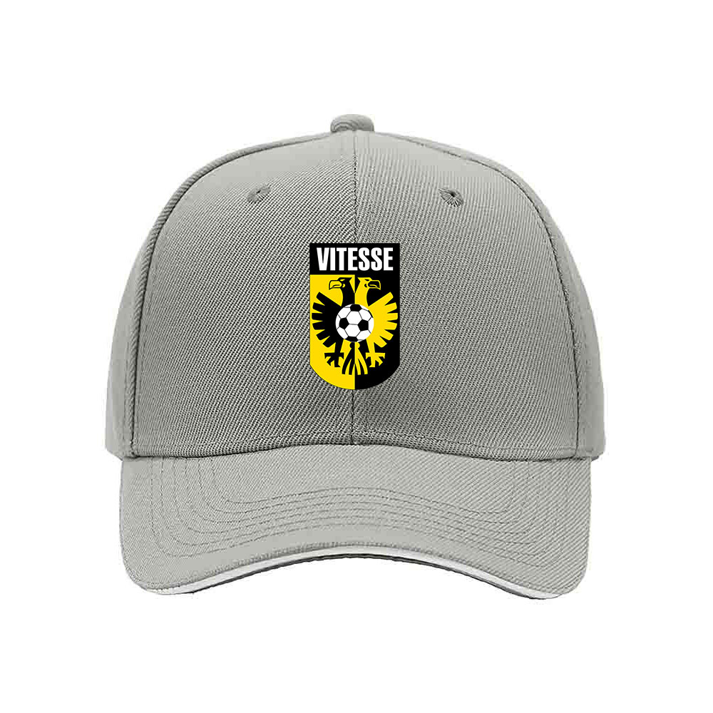Vitesse Football Club Men's Baseball Cap Black Yellow Logo Gift - Image 7