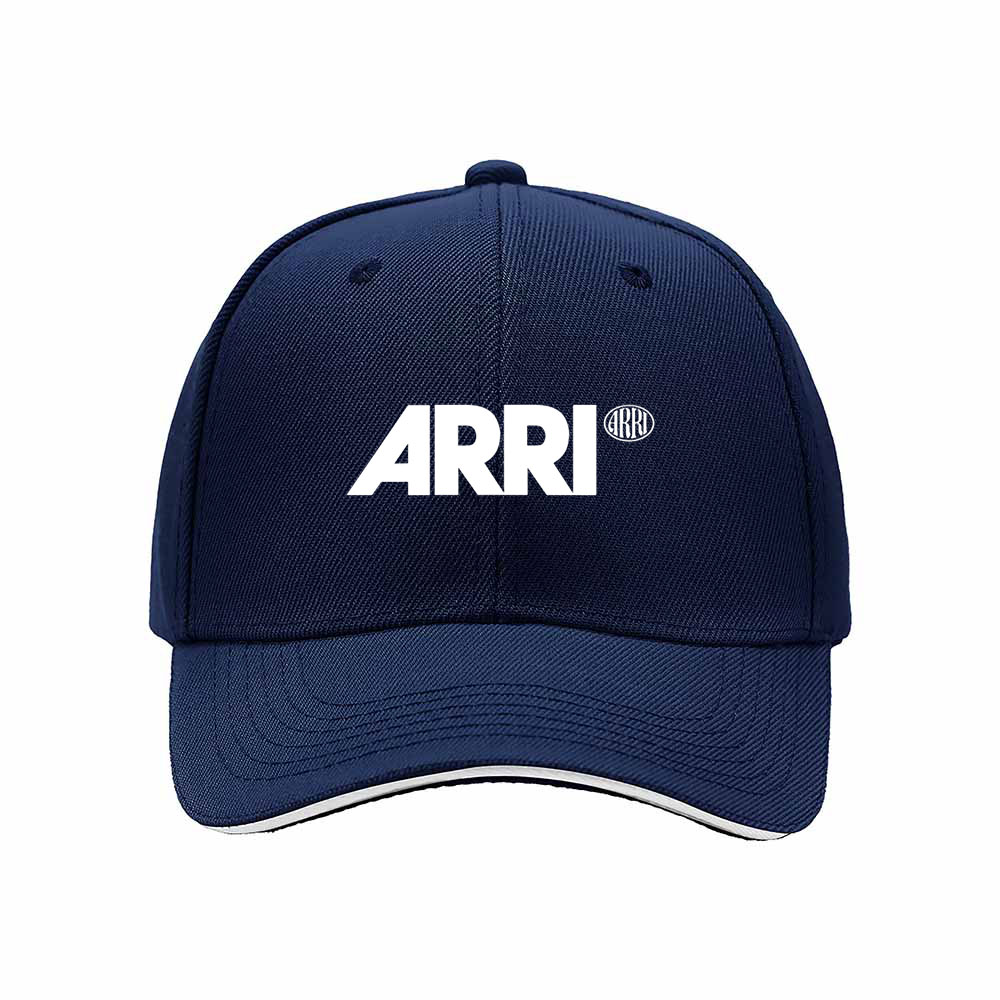 ARRI Logo Baseball Cap Men Women Black Red Trim Gift - Image 2