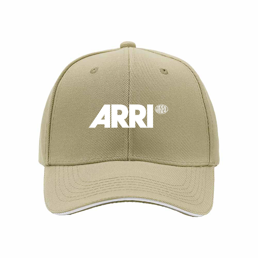 ARRI Logo Baseball Cap Men Women Black Red Trim Gift - Image 4