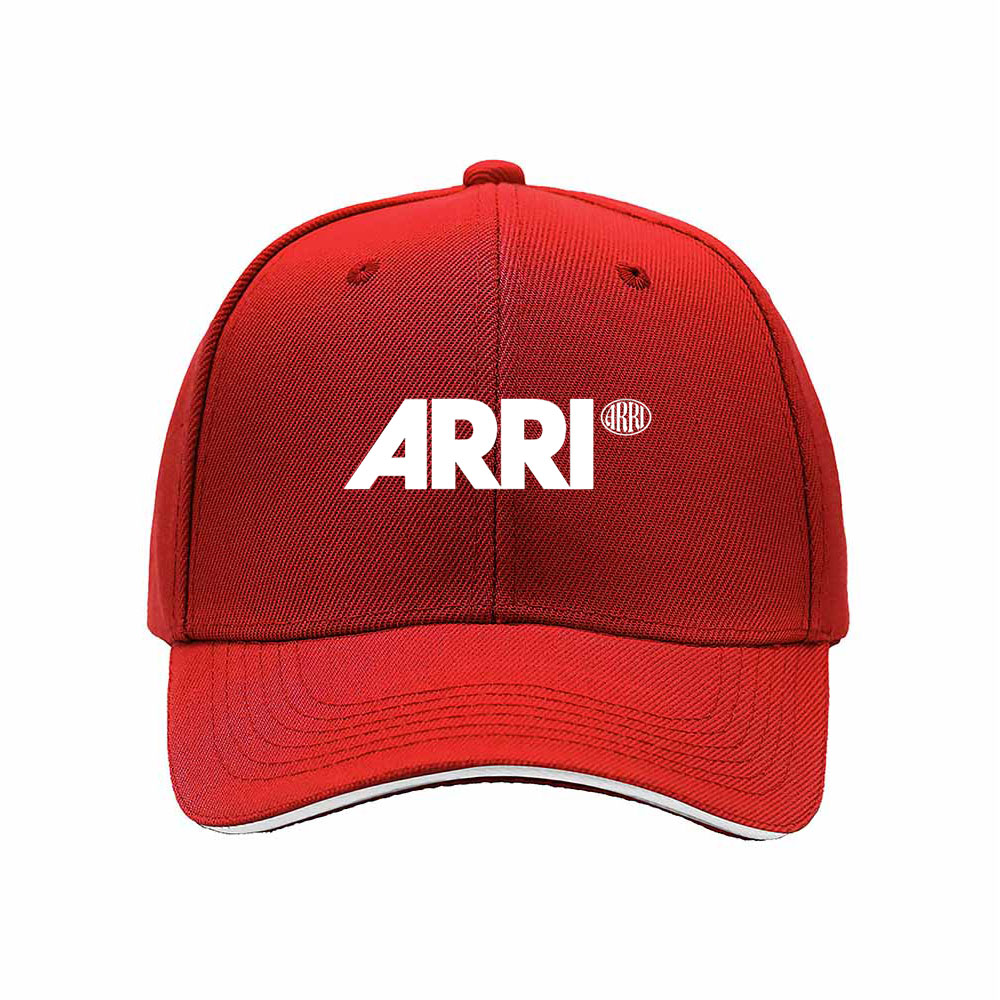 ARRI Logo Baseball Cap Men Women Black Red Trim Gift - Image 6
