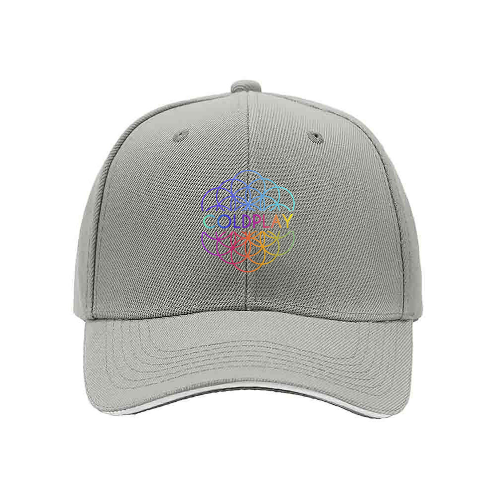 Coldplay Rainbow Logo Baseball Cap Men Women Fashion Gift Hat - Image 7