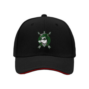 Green Duck Warrior Logo Men's Baseball Cap Gift for Fans