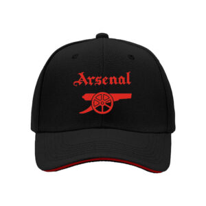Arsenal Football Club Men's Baseball Cap Red Logo Gift
