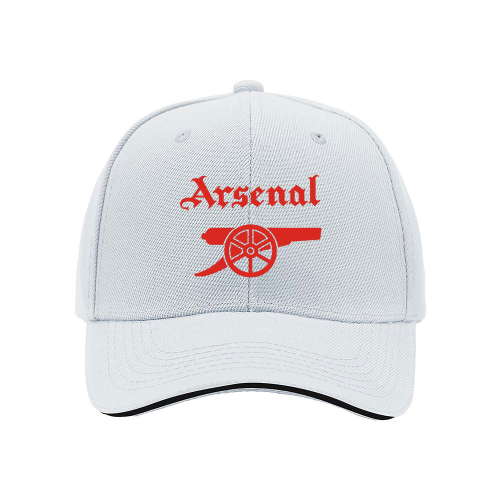 Arsenal Football Club Men's Baseball Cap Red Logo Gift - Image 5