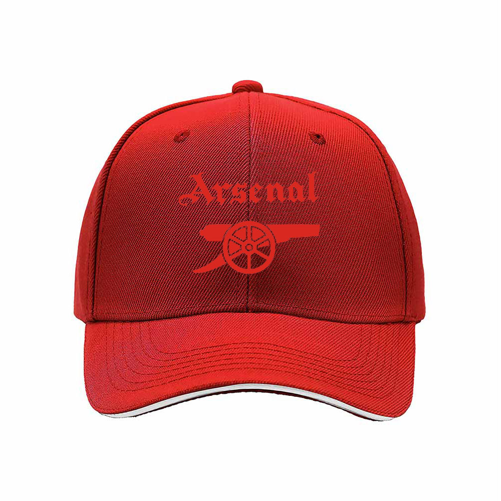 Arsenal Football Club Men's Baseball Cap Red Logo Gift - Image 6