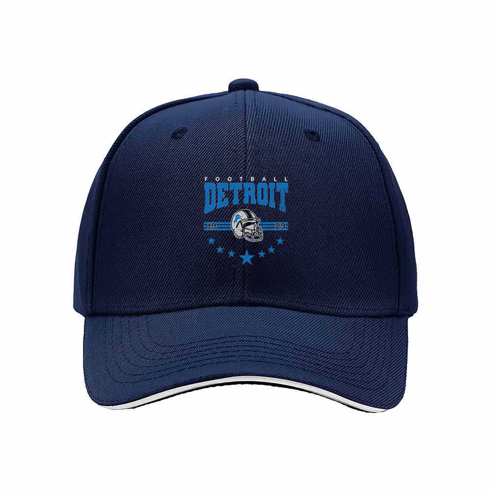 Detroit Football Men's Baseball Cap Gift for Fans - Image 2