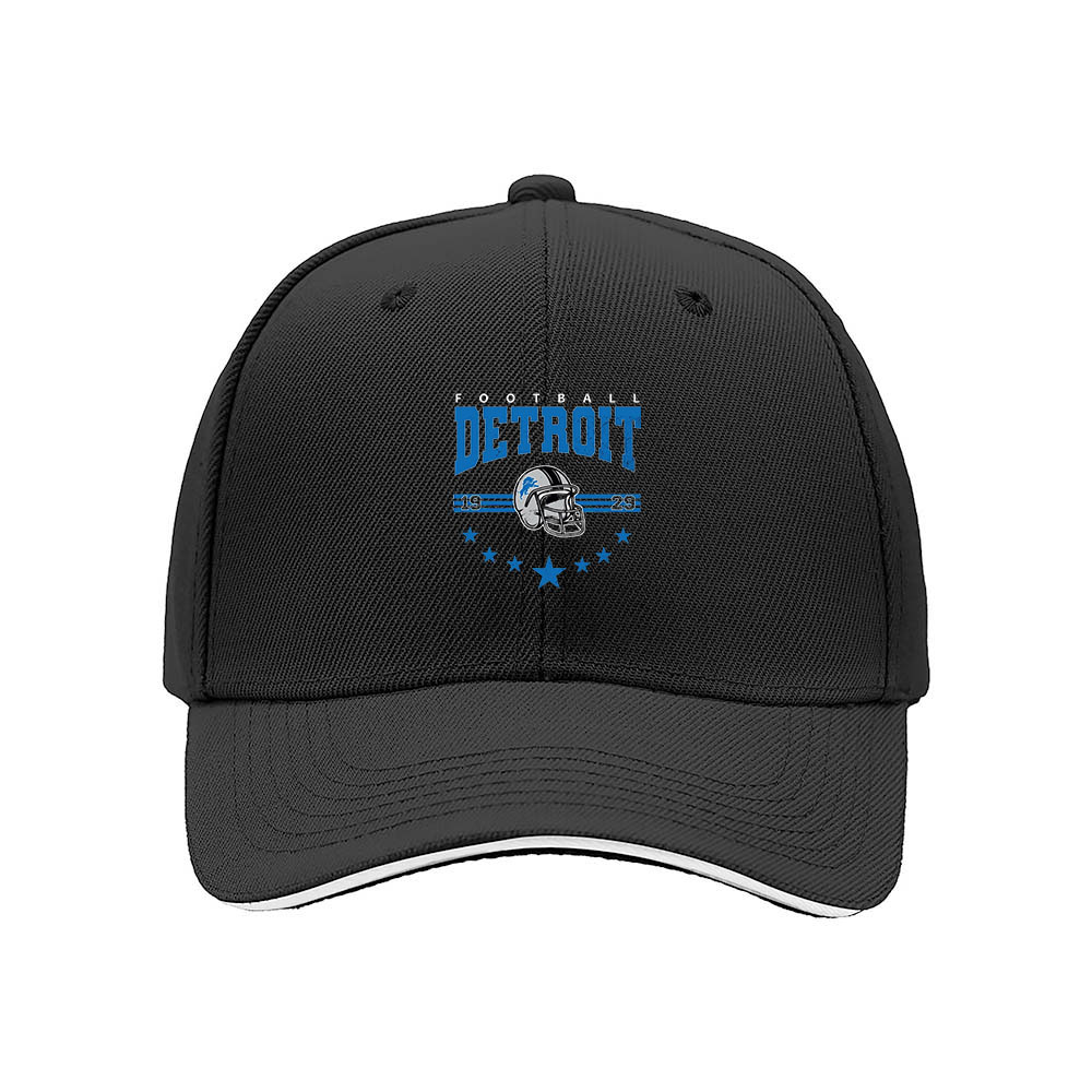 Detroit Football Men's Baseball Cap Gift for Fans - Image 3