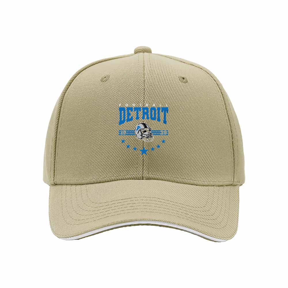 Detroit Football Men's Baseball Cap Gift for Fans - Image 4