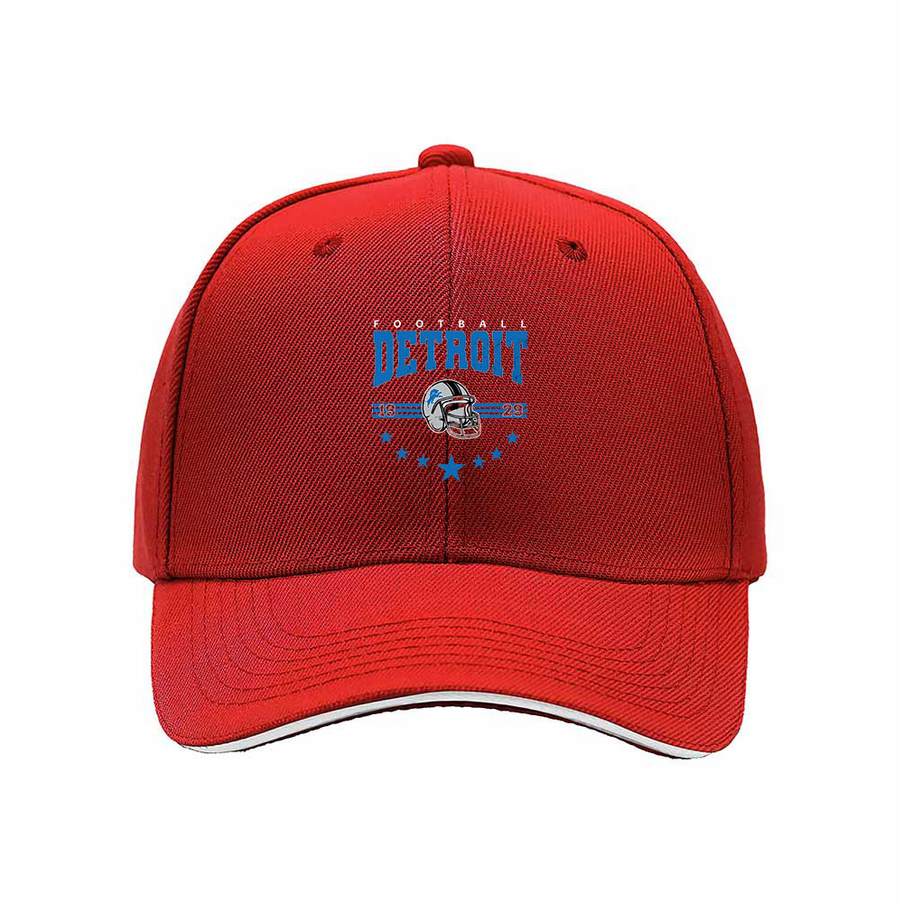 Detroit Football Men's Baseball Cap Gift for Fans - Image 6
